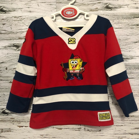 spongebob hockey jersey for sale